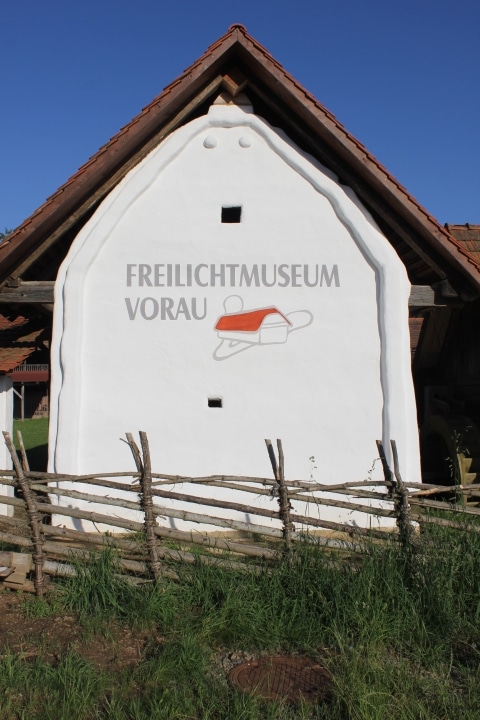 Eingangsbereich des Freilichtmuseum Vorau