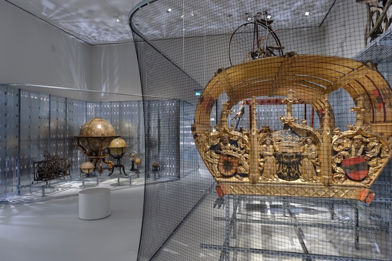 Blick in einen Ausstellungsraum im Museum für Geschichte in Graz