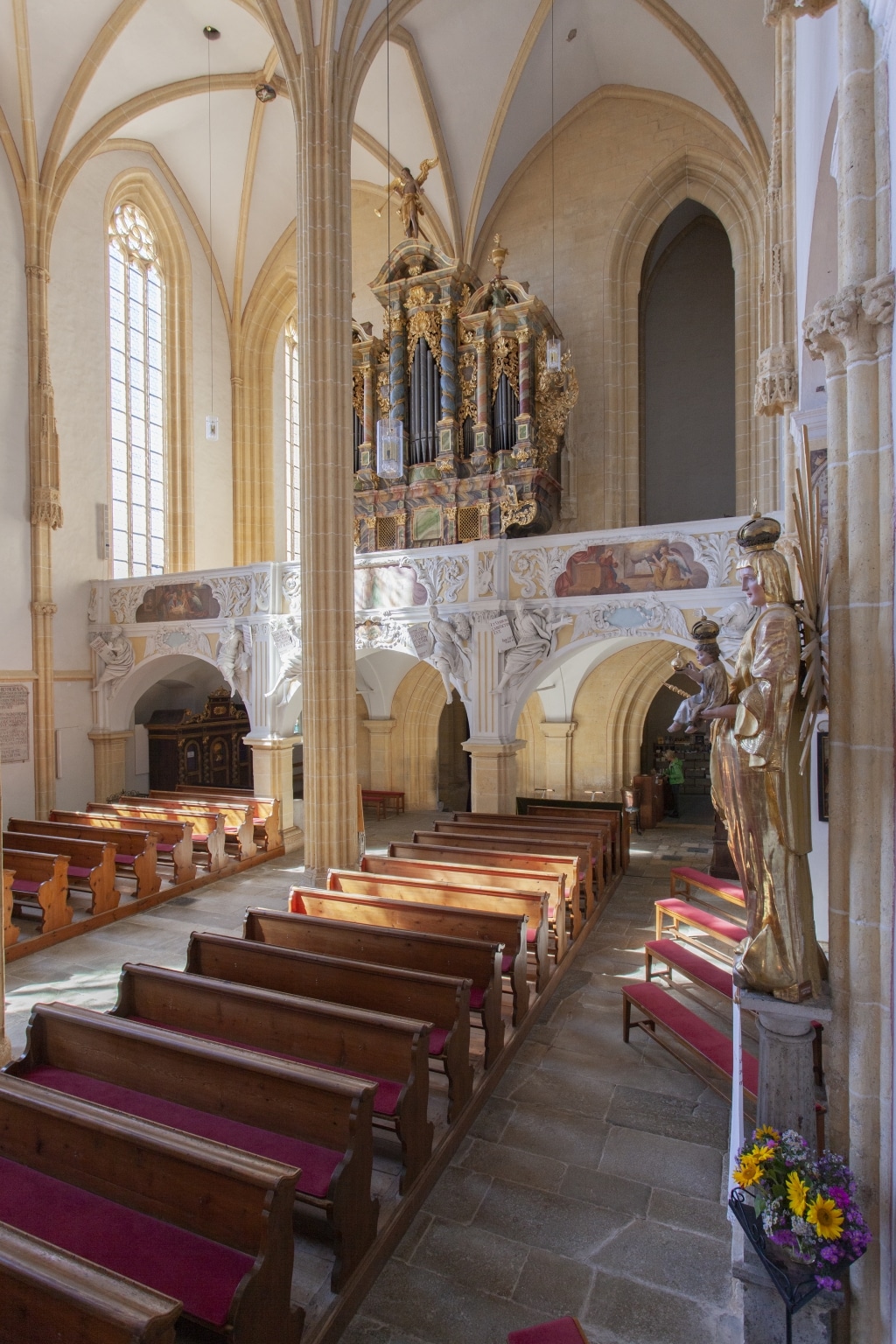 Ansicht der Orgel am Pöllauberg